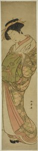 Une Courtisane de la Maison Matsubaya - Katsukawa Shunsho