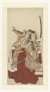 Acteur Ichikawa Danjuro dans un rôle de shibaraku - Katsukawa Shunsho