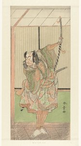Acteur Ichikawa Yaozo avec longue épée - Katsukawa Shunsho