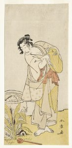 Ichikawa Danjuro V de la pièce "Shida yuzuri wa horai Soga" - Katsukawa Shunsho