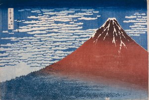 Vent frais, matin clair - Katsushika Hokusai