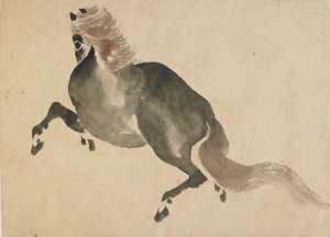 Un cheval au galop, fin 18e-début 19e siècle