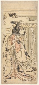 Un acteur des rôles féminins - Katsushika Hokusai