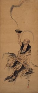 Arhat - Katsushika Hokusai