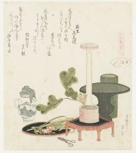Coquillage de fleur - Katsushika Hokusai