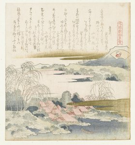 Coquille de brocart (une comparaison des poèmes de Genroku et des coquillages) - Katsushika Hokusai