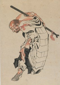Figure bouddhiste, fin 18e-début 19e siècle - Katsushika Hokusai