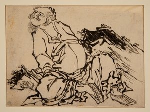Guerrier chinois - Katsushika Hokusai