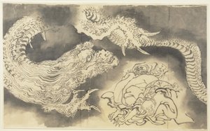 Dragon - Katsushika Hokusai