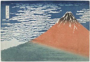 Beau Vent, Temps Clair, 1831-1834 - Katsushika Hokusai