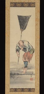 Pêcheur - Katsushika Hokusai