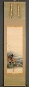 Pêcheur, période Edo, 1849