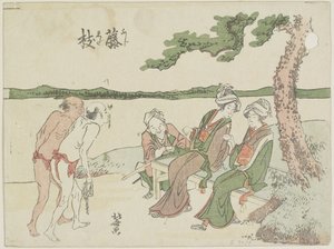 Fujieda, 1799-1802 - Katsushika Hokusai