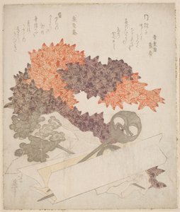 Ornements de cheveux, vers 1820 - Katsushika Hokusai