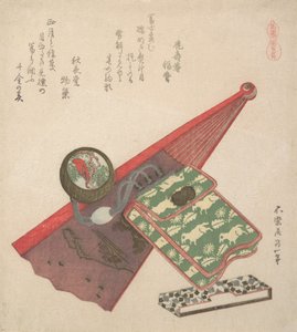 Motif de cheval Koma shobu, de la série Chevaux - Katsushika Hokusai