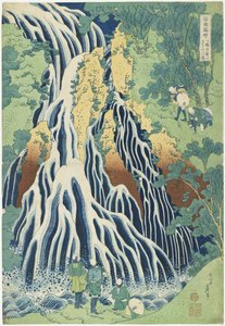 Chutes de Kirifuri près du mont Kurokami dans la province de Shimotsuke, vers 1833 - Katsushika Hokusai