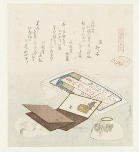 Kleur schelp - Katsushika Hokusai