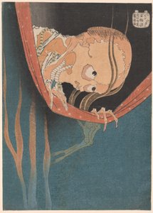Kohada Koheiji, de la série "Cent contes de fantômes" - Katsushika Hokusai