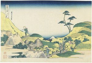 Meguro inférieur, 1831-1834 - Katsushika Hokusai