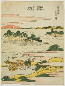 Maisaka, de la série Cinquante-trois stations du Tokaido (Tokaido gojusan tsugi)