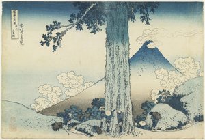 Col de Mishima dans la province de Ko_shu_, 1831-1834 - Katsushika Hokusai
