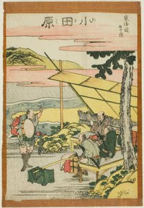 Odawara, de la série "Les cinquante-trois stations du Tokaido (Tokaido gojusan tsugi)"