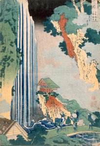 Cascade Ona sur le Kisokaido, 1827