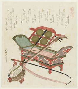 Cheveux en queue de cheval (série) - Katsushika Hokusai