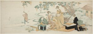 Pique-nique - Katsushika Hokusai