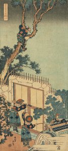 Impression de la série "Un Véritable Miroir des Poèmes Chinois et Japonais" - Katsushika Hokusai