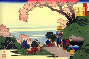 Oe no Masafusa - Katsushika Hokusai