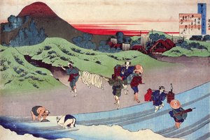 Cent poèmes de cent poètes : Jito Tenno - Katsushika Hokusai