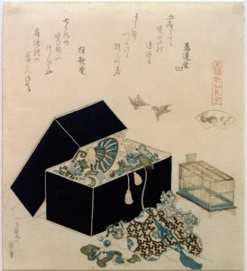 Coquille de moineau - Katsushika Hokusai