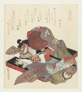 Cheval bâton - Katsushika Hokusai