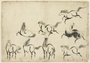 Études de chevaux
