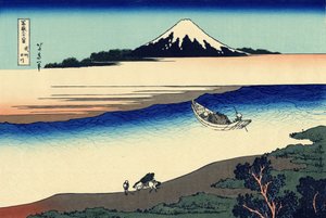 Rivière Tama dans la province de Musashi, c.1830 - Katsushika Hokusai