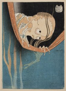 Le Fantôme de Kohada Koheiji (De Cent Histoires - Hyaku monogatari) - Katsushika Hokusai