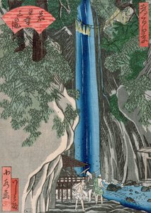 La cascade - Katsushika Hokusai