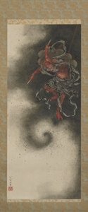 Dieu du tonnerre, période Edo - Katsushika Hokusai
