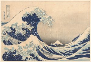 Sous la vague au large de Kanagawa - Katsushika Hokusai