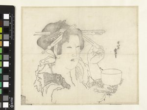 Femme avec une tasse de thé