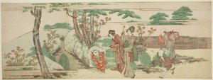 Femmes et enfants en pique-nique