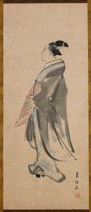 Jeune homme, période Edo, vers 1795-1798 - Katsushika Hokusai