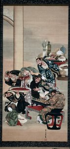Opération sur le Bras de Guanyu - Katsushika Ōi