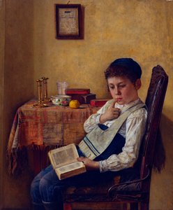 Un garçon de yeshiva