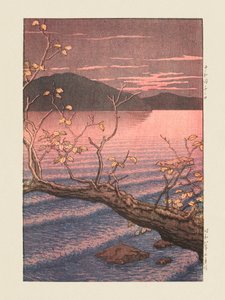 Towadako Noguchi (lac Towada, Aomori) (1932) - Kawase Hasui