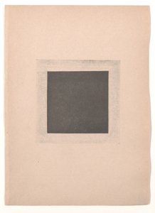 Carré noir pour "Du cubisme et du futurisme au suprématisme : Un nouveau réalisme en peinture" - Kazimir Severinovich Malevich