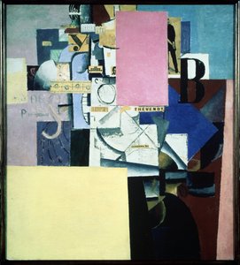 Dame au poste de poster - Kazimir Severinovich Malevich