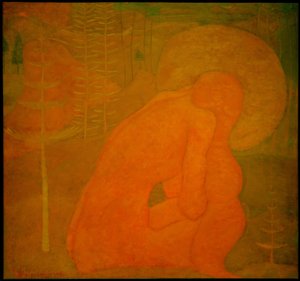 Prière (Étude pour une fresque)
