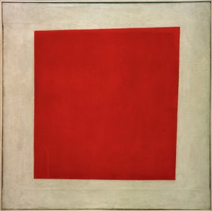 Carré rouge, 1915 - Kazimir Severinovich Malevich